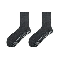Mairbeon Pair joga čarape za pranje prozračne ergonomije elastične tople noge Pamučne profesionalne