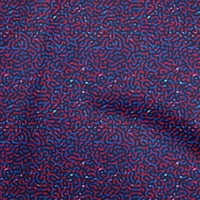 Onuone baršunaste plave tkanine Sažeci prekrivajuće zalihe Ispiši šivanje tkanine sa dvorištem širom