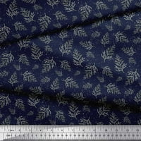 Soimoi plavi pamučni kambrički tkaninski kedar odlazi od tiska na šine šivaće tkanine