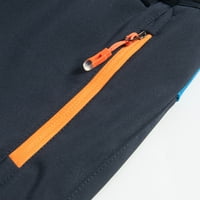 Muške hlače zauzeće muške hlače na vanjskoj boji tanke hlače za punjenje plišane tople vjetroottne elastične