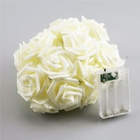 Moyouny LED-ovi za vjenčanje rođendan USB Powered ili baterijska ruža cvijeta Fairy LED svjetla