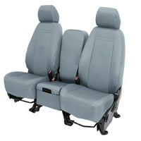 Calrend prednje kante Cordura Seat pokriva za 2003- GMC Yukon - GM113-08CA svijetlo sivi umetci i obloži