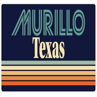 Murillo Texas Vinil naljepnica za naljepnicu Retro dizajn