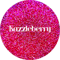 Glitter Heart Co. - Visokokvalitetni poliesterski sjaj - OZ boca - Razzleberry - Iridescentna ružičasta