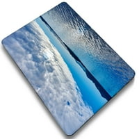 Kaishek Hard zaštitna zaštitna poklopac kompatibilan - Objavljen MacBook Air 13 bez dodira bez USB-C