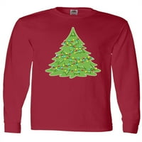 Inktastično božićno drvce sa šarenim majicama dugih rukava