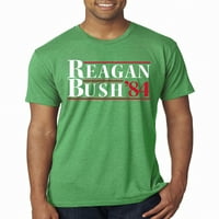 Divlji Bobby, Reagan Bush 'kampanja Politički ljudi Premium Tri Blend Tee, zavist, mali