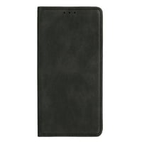 Kožni folio novčanik za iPhone XR - crni