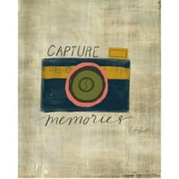 Doucette, katie crna modernog uokvirenog muzeja Art Print pod nazivom - Snimanje uspomena