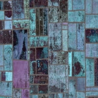 Ahgly Company u zatvoreni kvadratni patchwork svijetloplavi prelaznih područja, 5 'kvadrat