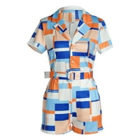 Plus veličine odijela za ženske odijevanje od plaže Žensko ljetno V izrez odijelo rezervat kaiš s kratkim