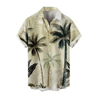 Muška povremena plaža za odmor Haw Modna majica Havajska majica s kratkim rukavima Fragarn