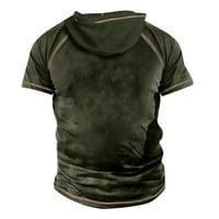 Muška majica Muška majica Majice Grafički tekst Crni Vojni zeleni bazen Tamno siva 3D štamparija Ležerne