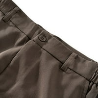 Kauzalne pantalone za muškarce muške drapesne i glatke hlače široke noge tanke ležerne hlače
