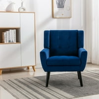 Moderni soft baršunasti materijal ergonomija akcent stolica dnevni boravak stolica za spavaća soba kućna