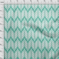 Onuone pamučne kambričke akvamarinske tkanine pločice marokanski obrtni projekti dekor tkanina štampan