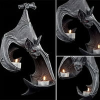 Dengmore Halloween šišmiši zidni tealight držač svijeća Gothic šipke Zidne svijeće Viseća ukras za kućnu