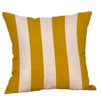 GUVPEV JUSTART jastuk Case Žuta geometrijska jesen jesen jastuk poklopac ukrasni - žuta jedna veličina