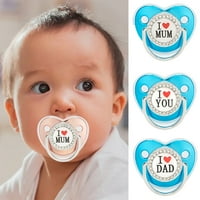 Dječji soother Baby Oblik srca za višekratnu masifikator Silikonski pumežira za dodanu za dječake Djevojke