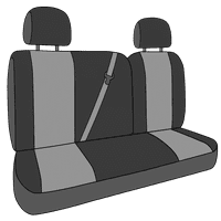 Caltrend Stražni Split nazad i čvrsti jastuk Neosupreme Seat navlake za 2014 - Mazda - MA147-03NA Umetanje drvenog uglja i ukrašavanje