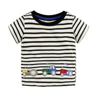 Odjeća za bebe za djevojke Ljeto novorođenčad dječje dječake Djevojke T majice crtani ispis majice na