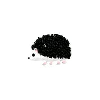 Nakit ježuća tema Mali okident Broo, ukrasni broš