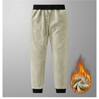 Aurouralne taktičke pantalone za muškarce muške modne casual kašmire tople hlače sanitarne hlače plišane
