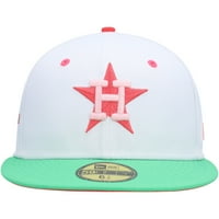 Muška nova era bijeli zeleni houston Astros MLB All-Star Game Watermelon Lolli 59Fifty ugrađeni šešir