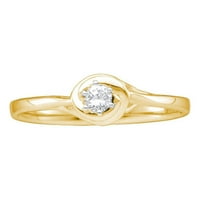1 10CTW-Diamond Obećaj prsten