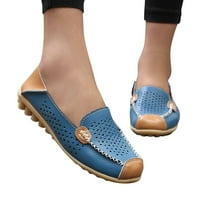 Moda ženske prozračne čipke cipele casual cipele, nebo plavo