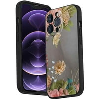 Kompatibilan s iPhone Pro MA telefonom, cvijeće-stand-cover-za-fucler silikon zaštitni za TEEN Girl
