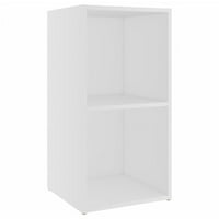Suzicca TV kabinet bijeli 28.3 x13.8 X14.4 Dizajnirano drvo