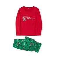 MA & Baby Unise Porodica Uklapanje Božić Pidžama Santa Claus Dugih rukava noćna odjeća Loungeweb Le
