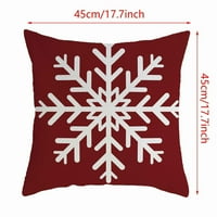Verpetridure božićni pamučni posteljina bacač jastučni jastuk Cushion Cover Cover Home Sofa dekor