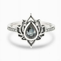S sterling srebrni prsten umetnuo cirkon godišnjica rođendan nakit za rođendan za žene djevojke