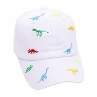 Ljetna dječaka bejzbol hat slatka crtani dinosaur novorođenčad kapice za dječake od pamuka