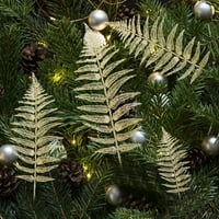 Umjetno božićno svjetlo šuplje lišće drvene grane božićno stablo vijenac vise privjesak ukras