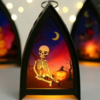 Vintage stil Dekorativni fenjer, Halloween Hanging Lanter sa LED za Noć vještica, Božić, zabava, ukrase