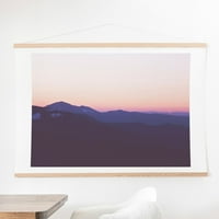 Deny dizajn Kolorado Sunset Wall Scroll