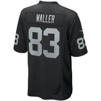 Muški Nike Darren Waller Black Las Vegas Raiders dres igrača igrača