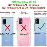 Kaleidio Case za Samsung Galaxy A 5G [Sleek Poket] hibridni dvodijelni dvosloj [ShockOtroof] Oklop za