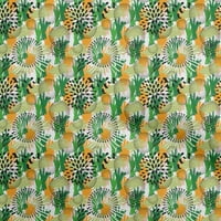 Onuone svilena tabby zelena tkanina apstraktna DIY odjeća prekriva tkanina za ispis tkanina sa dvorištem