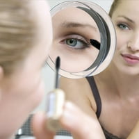 Povećano okruglo ogledalo Make up Mirror Sklopivi džep Kozmetičko ogledalo Povećanje Kompaktno ogledalo
