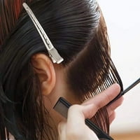 Češlja za oblikovanje kose Metalni pin rep ručka Profesionalni frizerski saloni DETANGLING Combs protiv