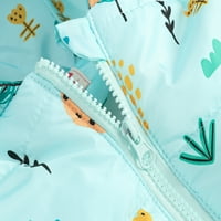 Funicet Toddler Boys Raincoat Vodootporna Djeca Baby Fashion Slatko crtani uzorak Vjetrootporna jakna