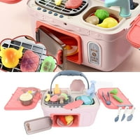 Igračke kuhinjskog sudopera, pretvara se piknik PlaySet igračka Poboljšajte životne vještine Priznavanje