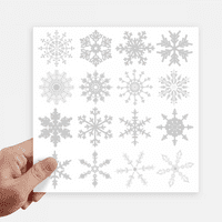 Merry Mas Snowflake ilustracija naljepnica Oznake zidne slike Laptop naljepnica samoljepljiva