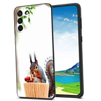 Kompatibilan je sa Samsung Galaxy S telefonom telefona, futrola za vjeverice-životinja Silikonska zaštitna
