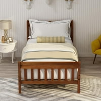 BaytoCare drvna platforma za drvo krevet Twin krevet na ploči krevet