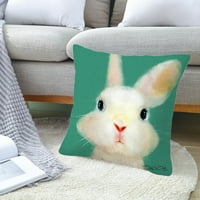 Jastučnica za uskršne bacanje Cartoon Easter Bunny Jaja ukrasni jastučni pamučni jastuk za jastuk za